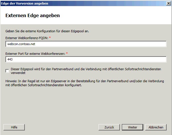 Topologie-Generator: Externen Edge angeben (Seite)