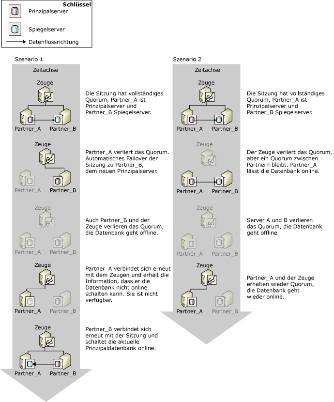 Kooperation zwischen Zeuge und Partnern