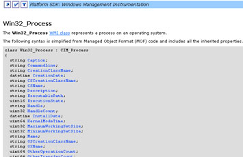 Win32_Process Class