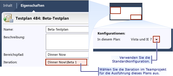 Testplaneigenschaften