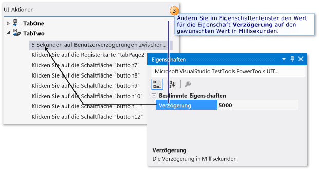 Verzögerung mit 5 Sekunden hinzugefügt