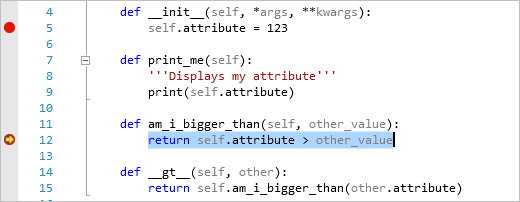 Breakpoints appearing in Visual Studio