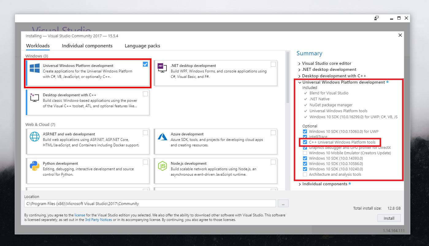 C++ für Visual Studio