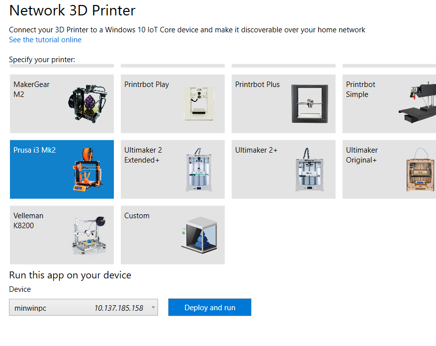 IoTDashboard Network 3D-Drucker