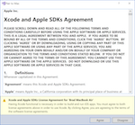 Xcode-Lizenz