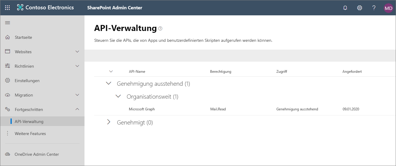 API-Verwaltung