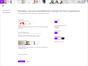 Zeigt die Microsoft 365-Website mit der Registerkarte 