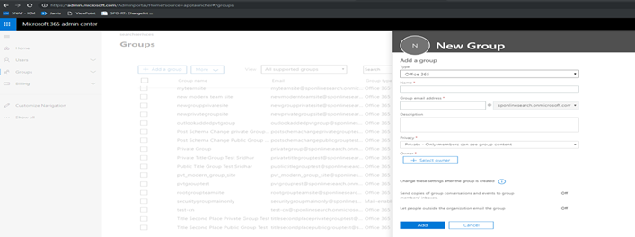 Screenshot des Formulars 