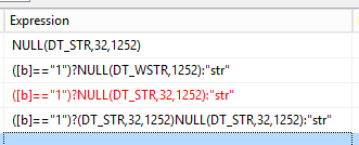 String-Datentypen in SSIS-Ausdrücken