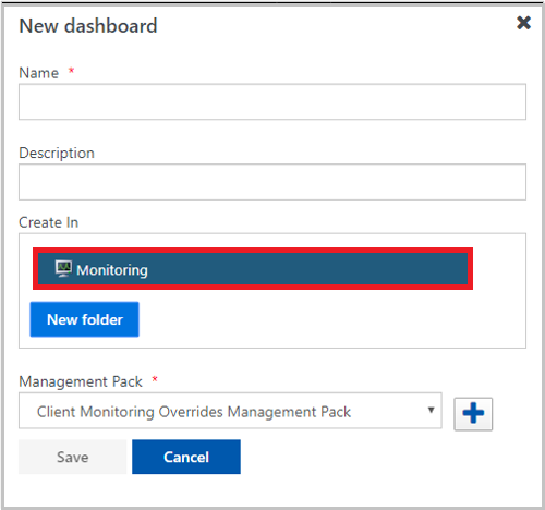 Screenshot des neuen Dashboards.