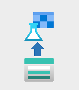 Diagramm von Azure Data Lake Storage Gen2 bei Verwendung als Quelle für Azure Machine Learning.