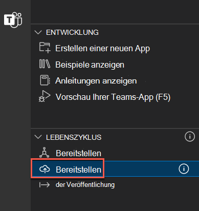 Screenshot des hervorgehobenen Links 