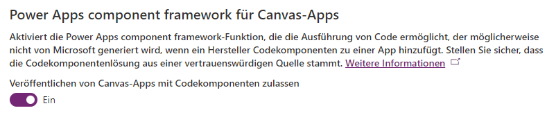 Screenshot mit Ort, an dem die Canvas-Komponenten aktiviert werden