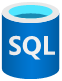 Screenshot eines Azure SQL-Datenbank-Logos.