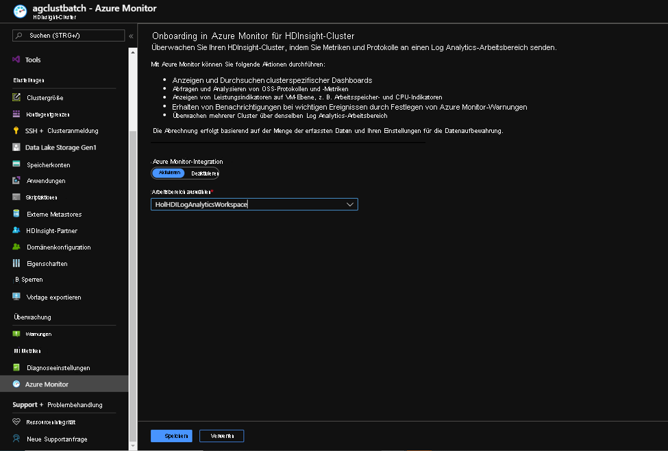 Verwenden von Azure Monitor