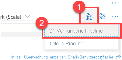 Die Schaltfläche „Zur Pipeline hinzufügen“ ist hervorgehoben.