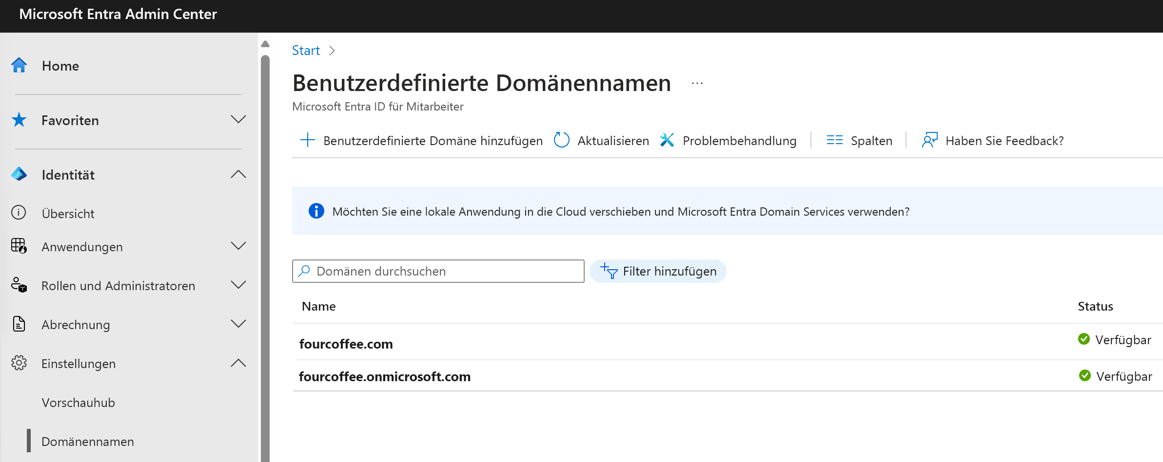 Screenshot: Dialogfeld „Benutzerdefinierten Benutzer hinzufügen“. Benutzerverwaltungsseite wird geöffnet.