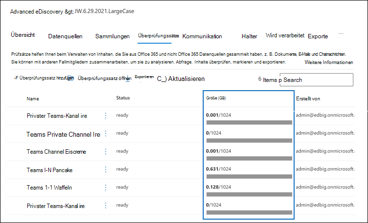 Screenshot mit der Registerkarte 