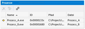 Processes window