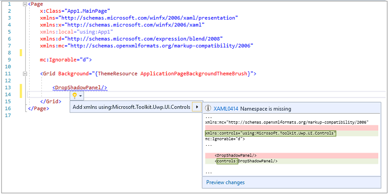 Codevervollständigen-Sitzung für IntelliSense_without_namespace