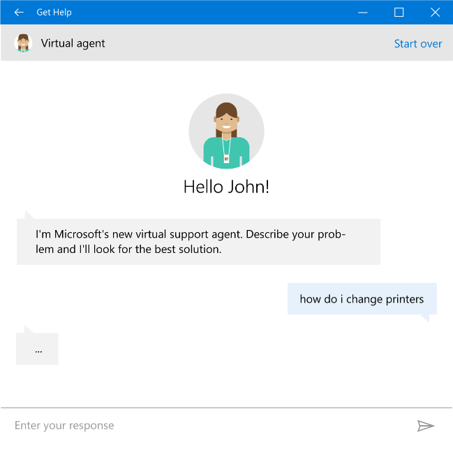 Get-Help-App - Virtual Agent