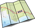 Illustration einer Roadmap mit dem Akronym „WDK“, das auf einer Autobahn eingeblendet ist.