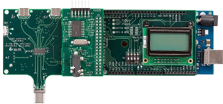 Abbildung eines USB-Typ-C ConnEx-Boards