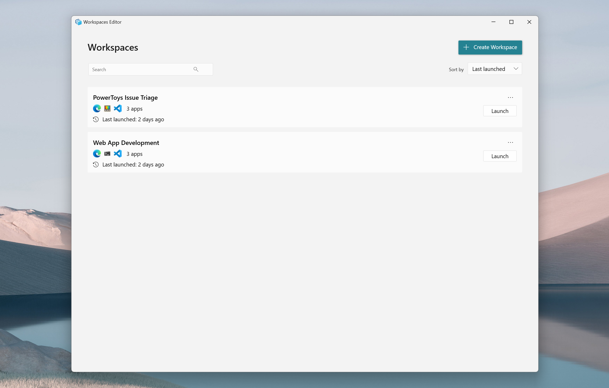 Workspaces-Screenshot