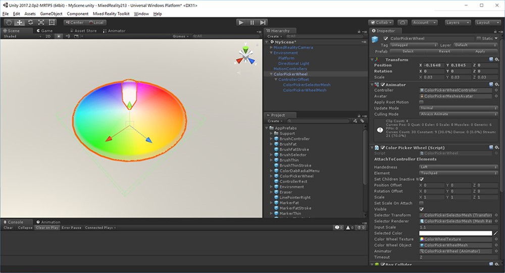 ColorPickerWheel Prefab