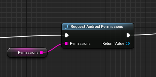 Funktion „Android-Berechtigungen anfordern“