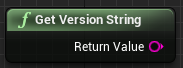 Blaupause der Funktion“Get Version String“