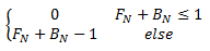 Mathematische Formel für einen Coor-Verbrennungseffekt.