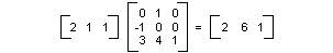 Abbildung, die zeigt, wie die Matrixmultiplikation eine affine Transformation ausführen kann