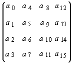 ! [Diagramm der 4x4-Matrix, auf die der m-Parameter zeigt.]