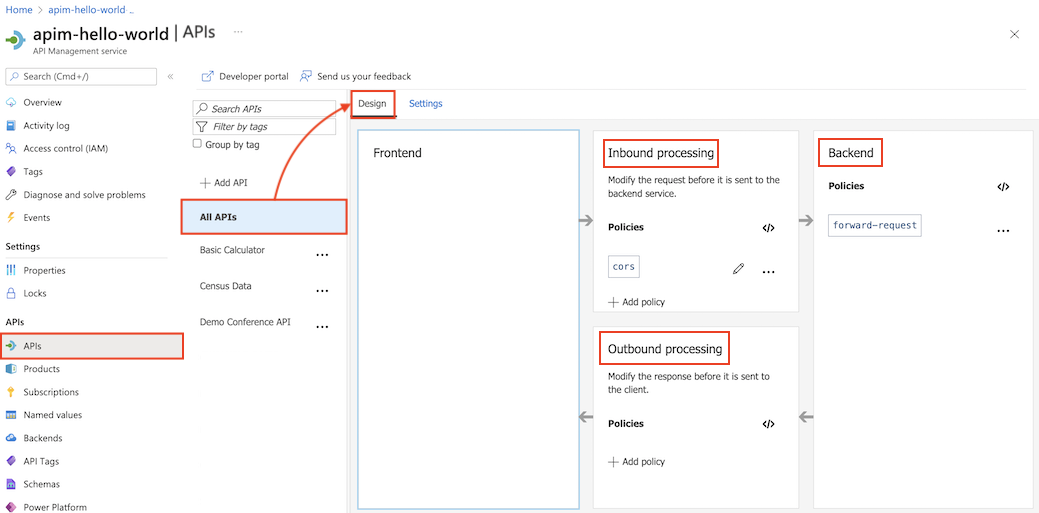 Configure policy at product scope