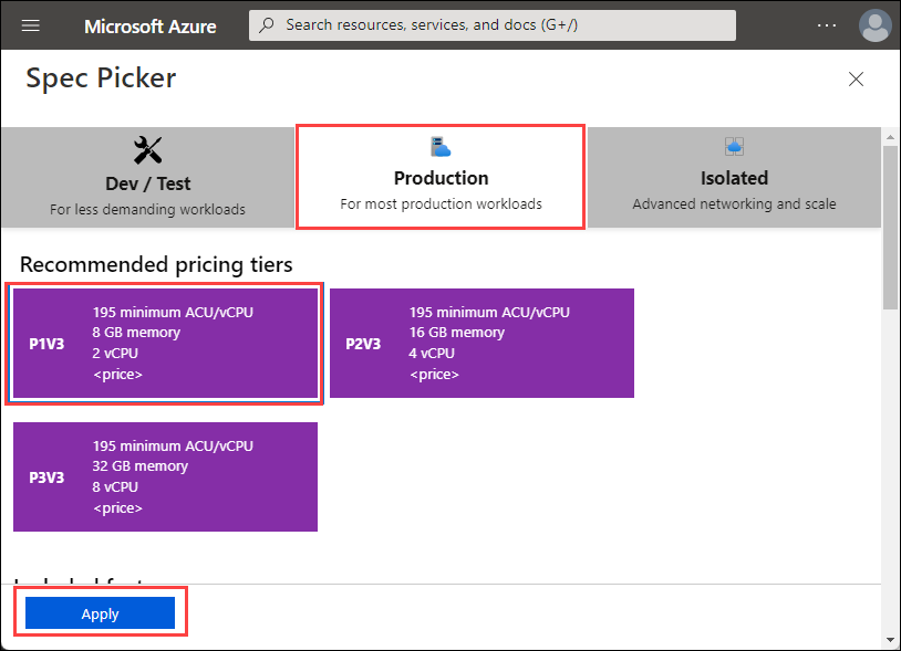 Screenshot of the Administrator account section where you provide the administrator username and password.