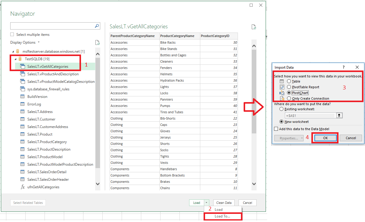 Choosing the format for data in Excel