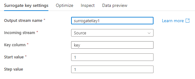 Surrogate Key Transform