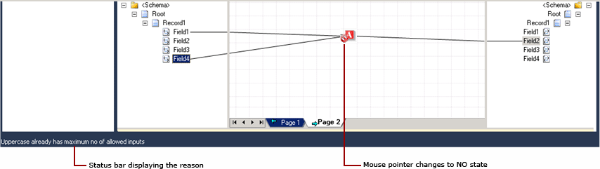 NO state for configuring functoid input parameter