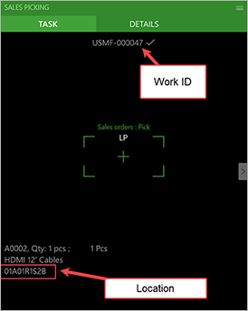 Position 1 location.