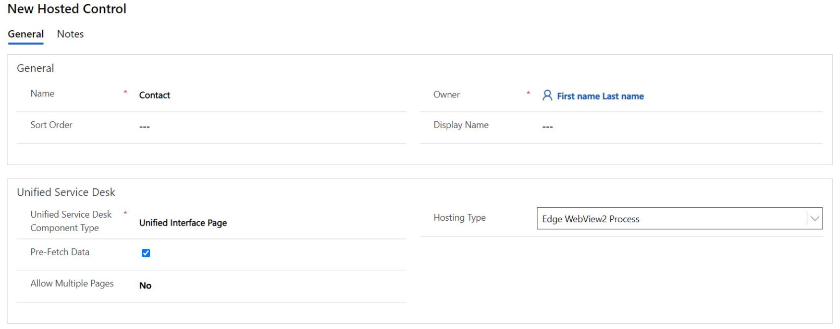 Edge process hosted control setting.