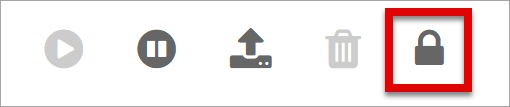 Screenshot of the padlock icon.