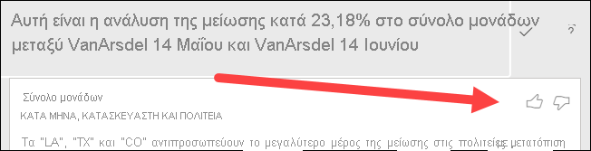 Στιγμιότυπο οθόνης με επιδοκκείμες και αποτυπώσεις στο επάνω μέρος μιας απεικόνισης.