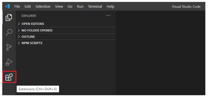 Επέκταση Visual Studio Code.