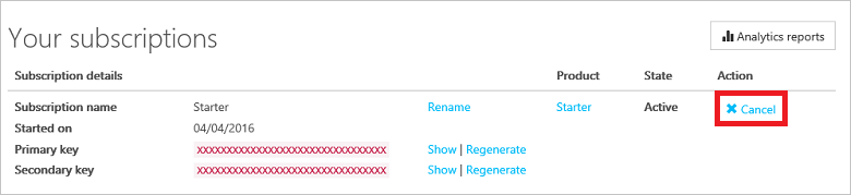 subscription-cancel control