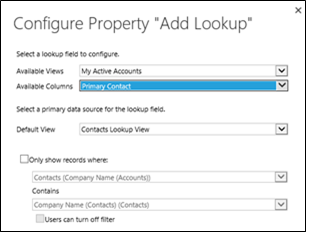 Add lookup in Editable Grid control