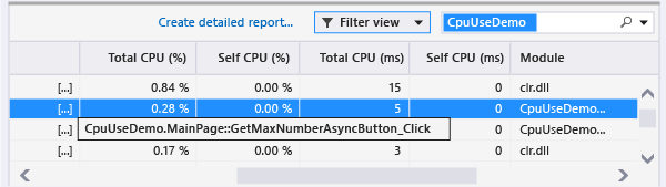 Search for nested external code