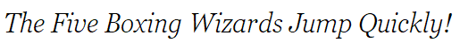 Georgia Pro Cond Light Italic