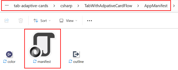 Screenshot shows the location of appsetting.json file in file explorer.