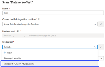 Screenshot that shows how to select sami auth.